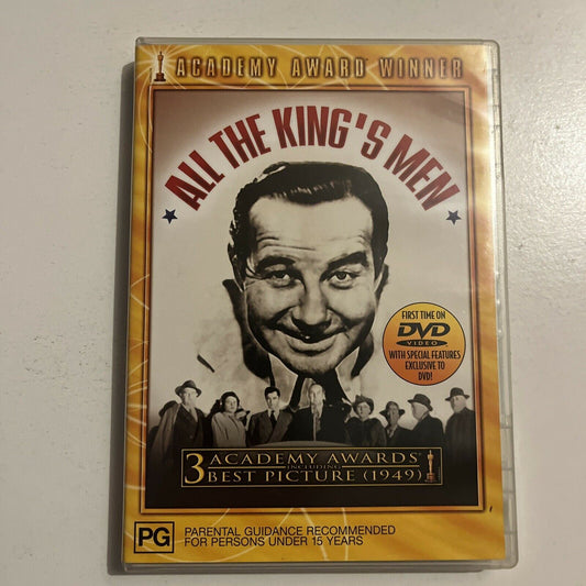 All The King's Men (DVD, 1949) Broderick Crawford, John Ireland, Region 4