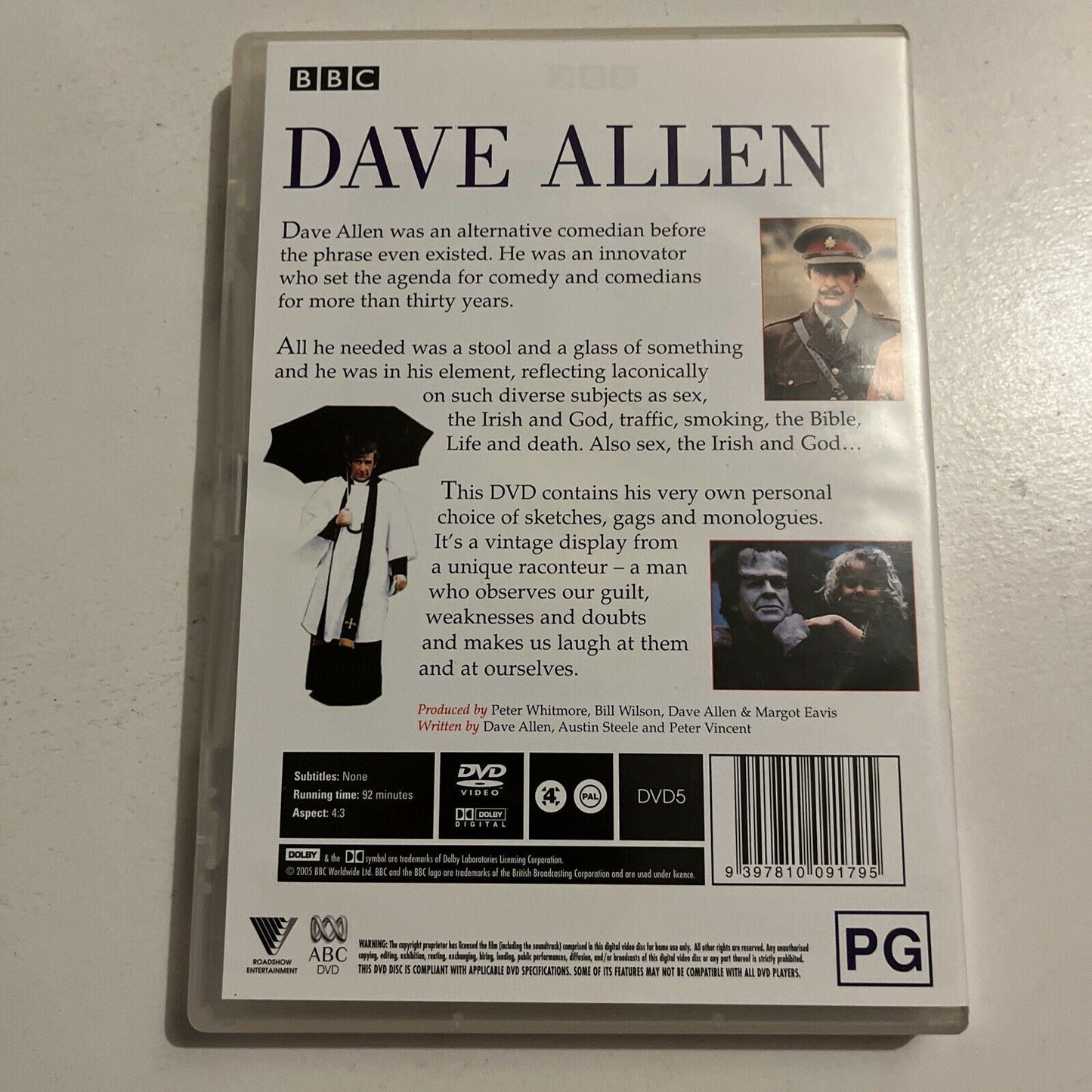 Dave Allen (DVD, 2004) BBC Region 4