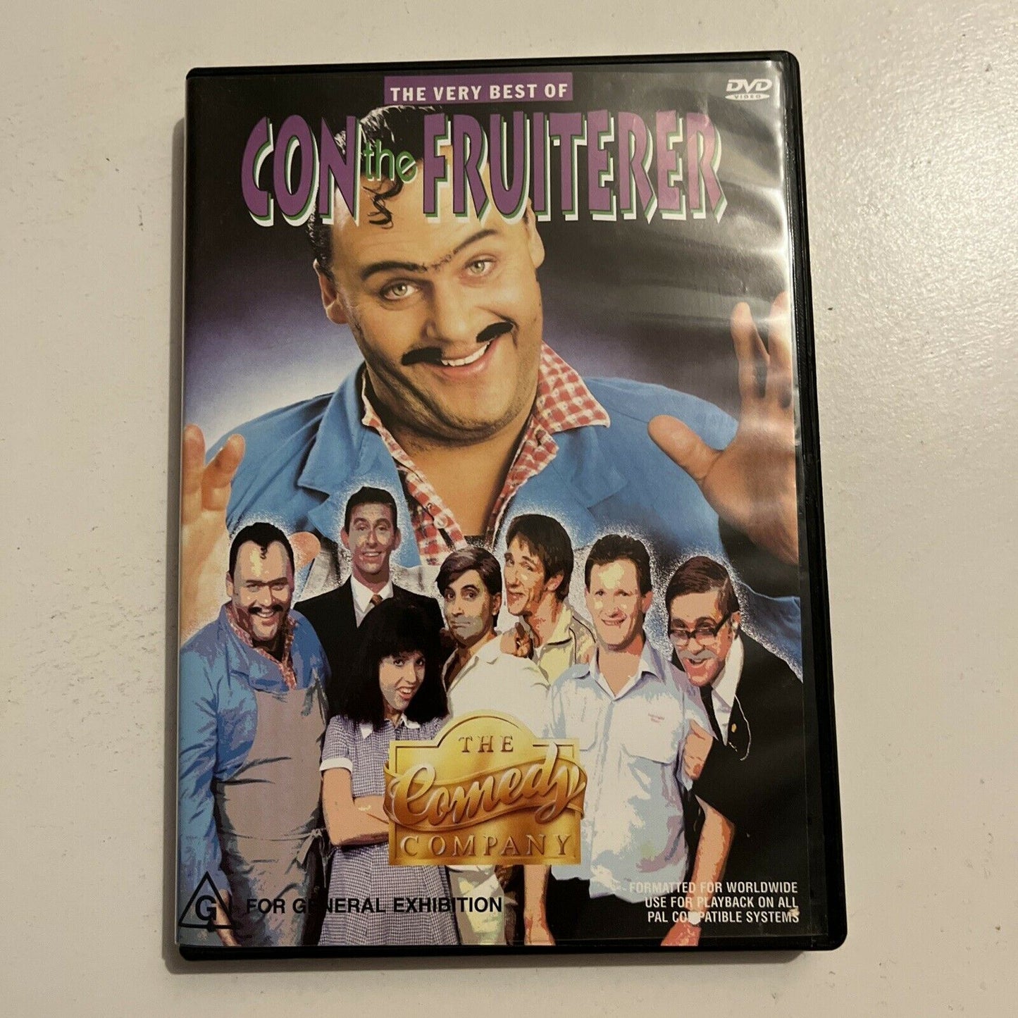 The Comedy Company - The Very Best Of Con The Fruiterer (DVD, 1999) All Regions