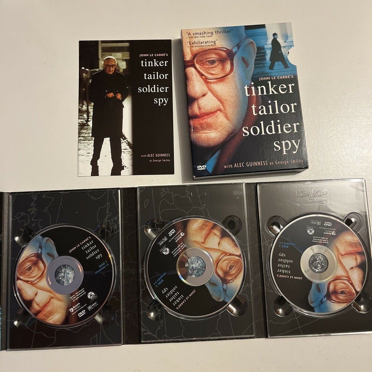 John Le Carre's: Tinker Tailor Soldier Spy (DVD, 1979, 3-Disc) Region 1