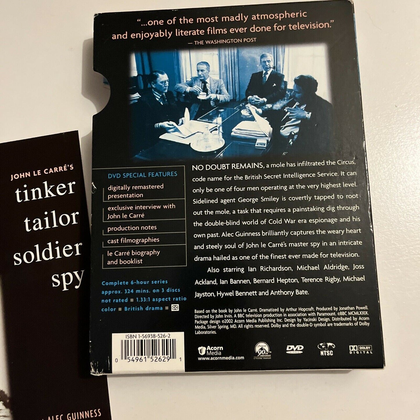 John Le Carre's: Tinker Tailor Soldier Spy (DVD, 1979, 3-Disc) Region 1