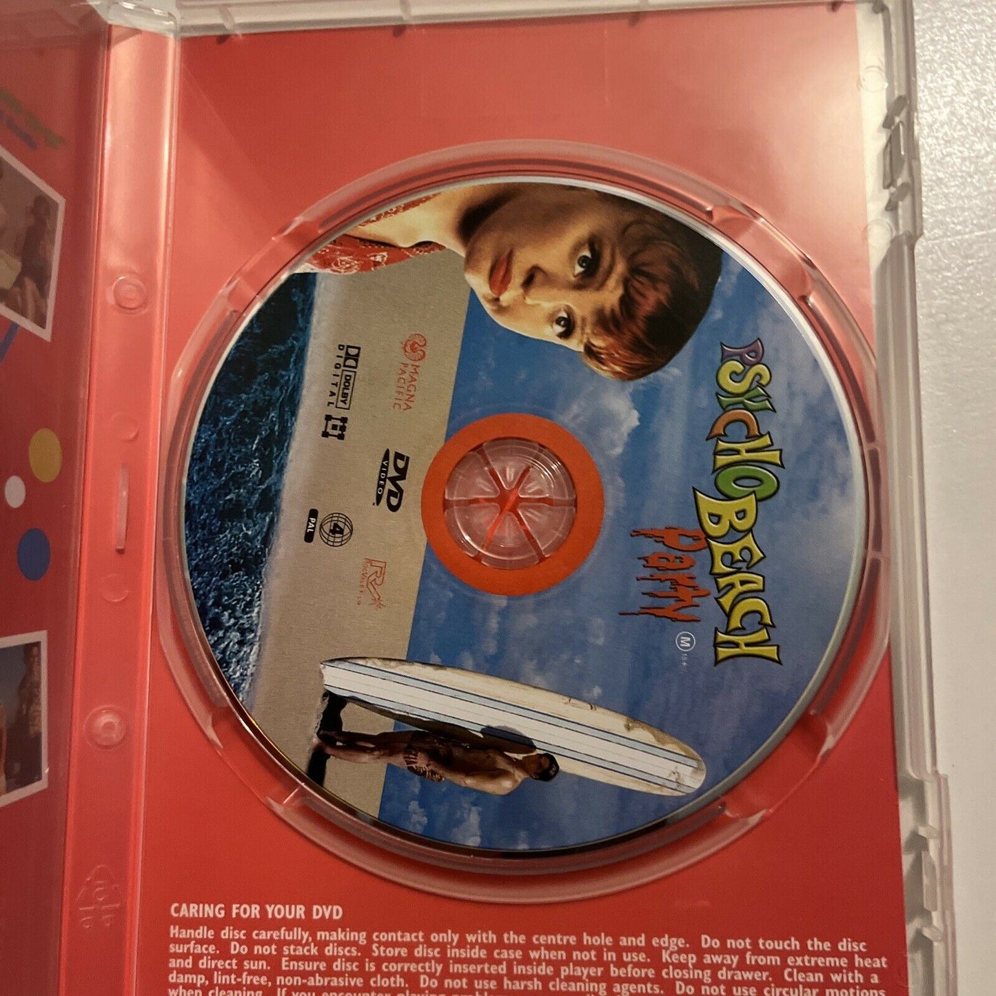 Psycho Beach Party (DVD, 2000) Thomas Gibson, Amy Adams Region 4