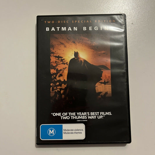 Batman Begins - Special Edition (DVD, 2005, 2-Disc) Region 4