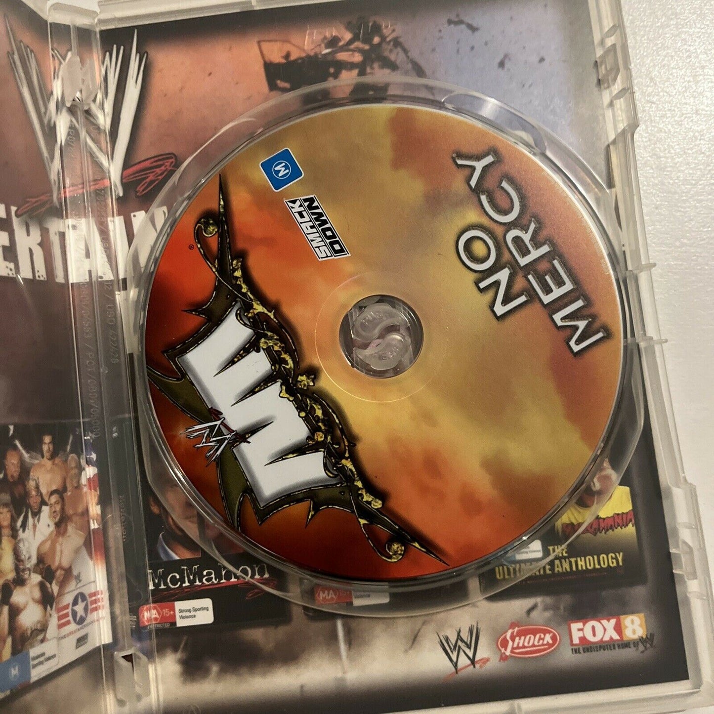 WWE - No Mercy (DVD, 2006) Dave Bautista, Chris Benoit, Darren Matthews Region 4