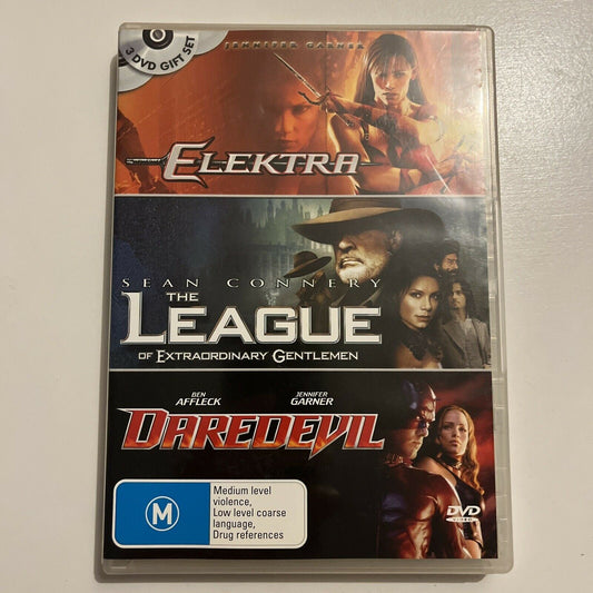 Elektra / Daredevil / The League Of Extraordinary Men DVD Region 4