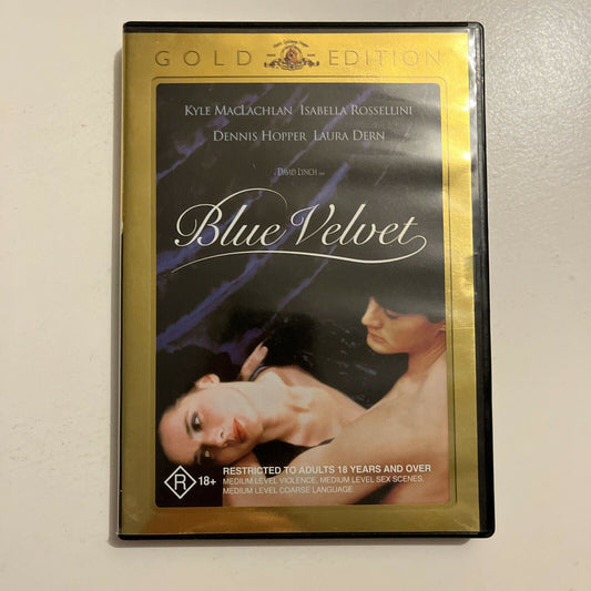 Blue Velvet - Gold Edition (DVD, 1986) Kyle MacLachlan, David Lynch Region 4