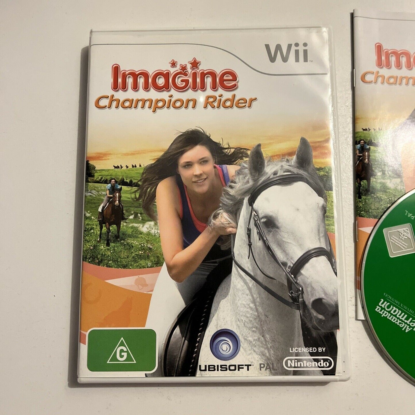 Imagine Champion Rider - Nintendo Wii With Manual  PAL