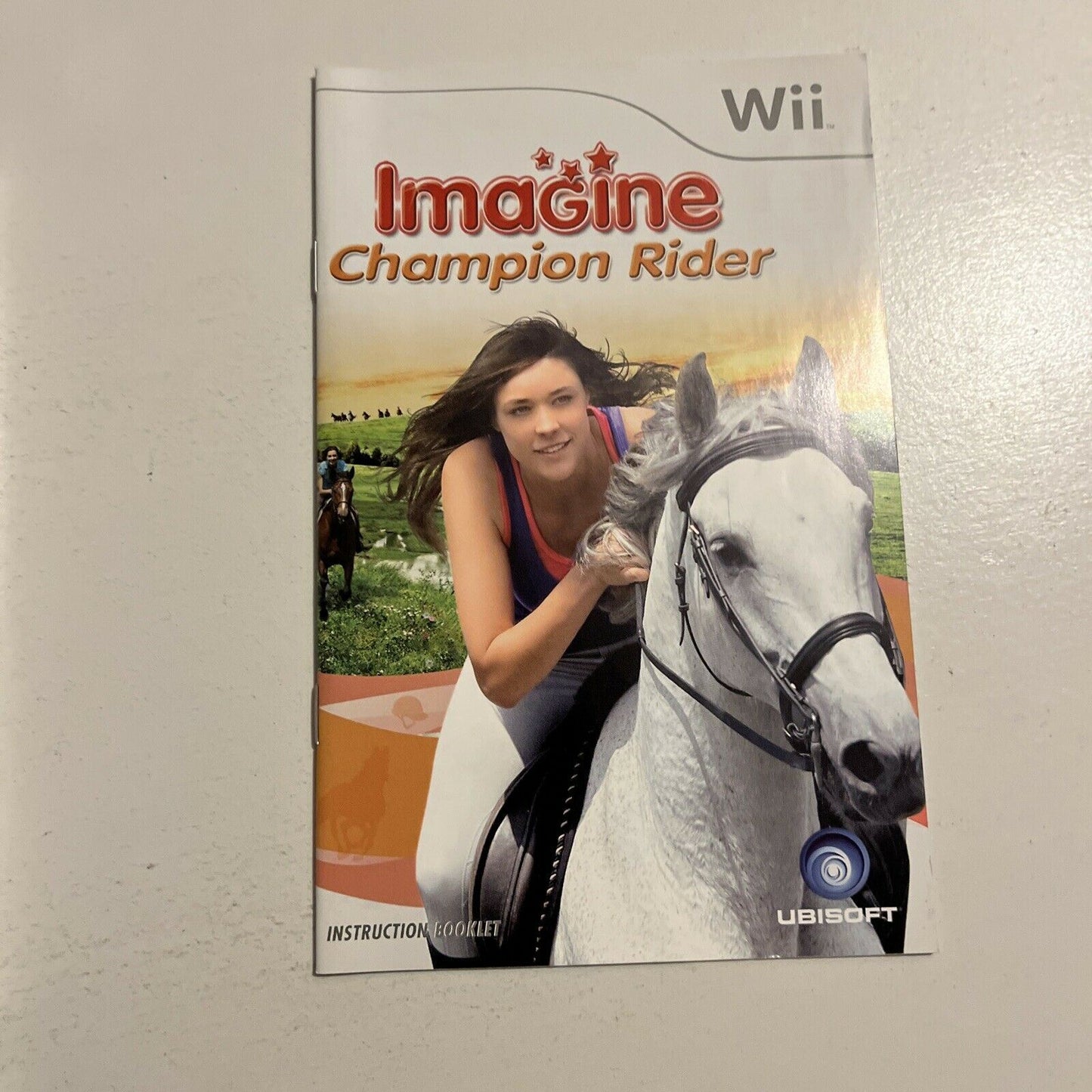 Imagine Champion Rider - Nintendo Wii With Manual  PAL