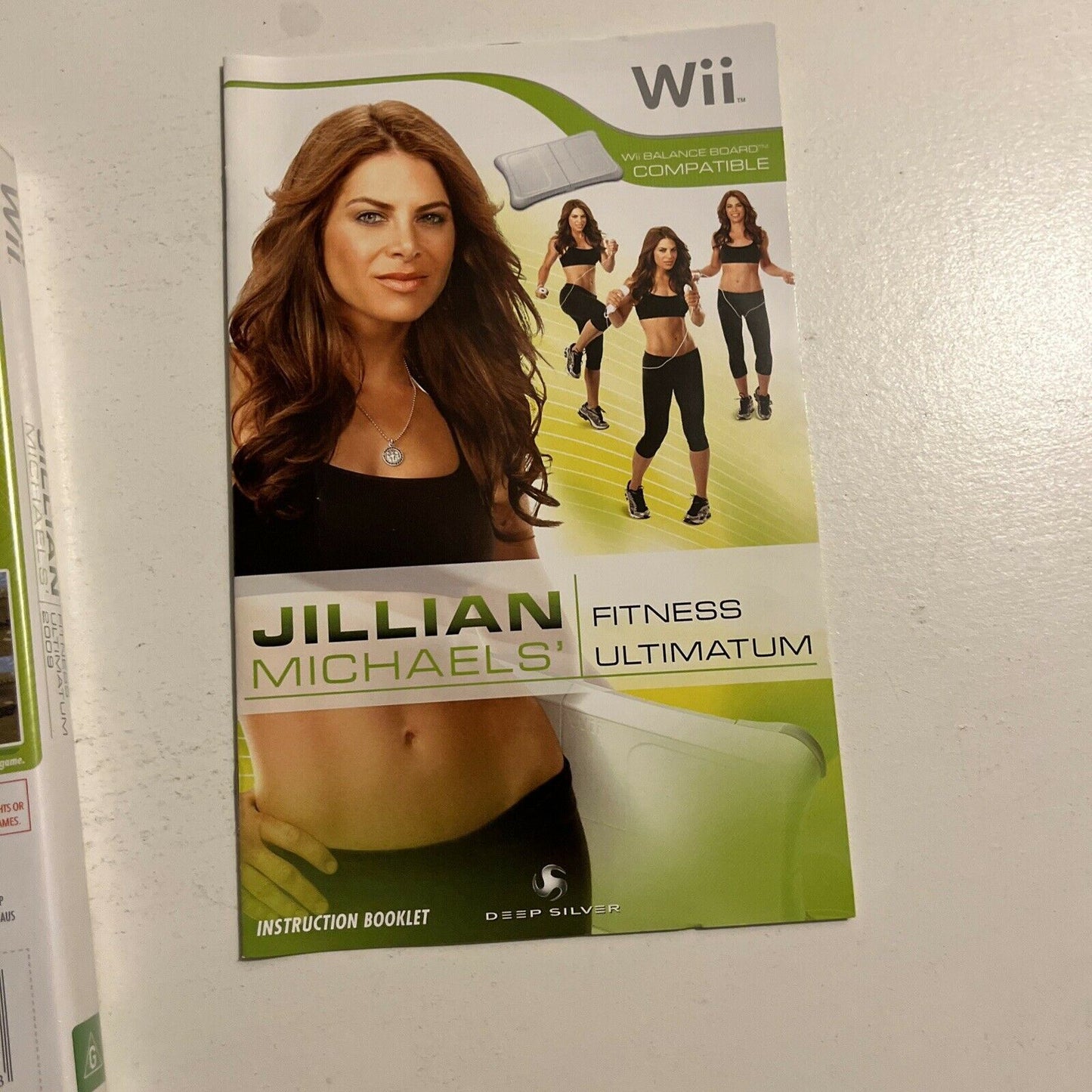 Jillian Michaels Fitness Ultimatum 2009 - Nintendo Wii Game With Manual PAL