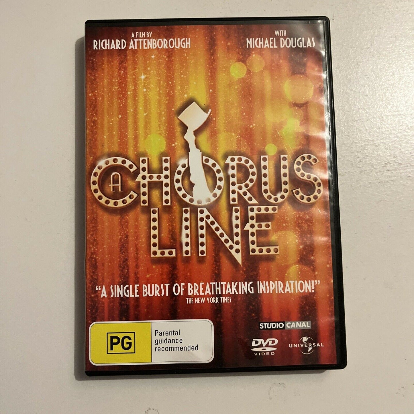 A Chorus Line (DVD, 1985) Michael Blevins, Michael Douglas, Yamil Borges Region4