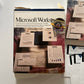 Microsoft Works - Version 2.0 PC 5.25" Floppy Disc With Manual & Box