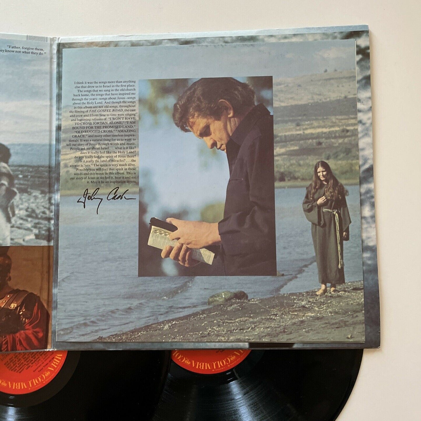 Johnny Cash - The Gospel Road - Soundtrack From The Movie (Vinyl, 1973)