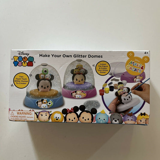 *New* Disney Make Your Own Glitter Domes - Colour The Figure & Create Your Dome!