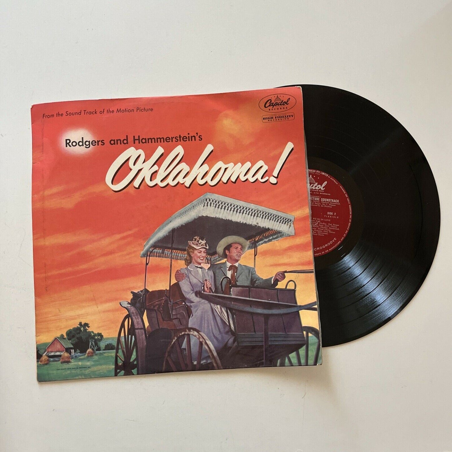 Rodgers And Hammerstein's Oklahoma! Soundtrack (Vinyl, 1956)