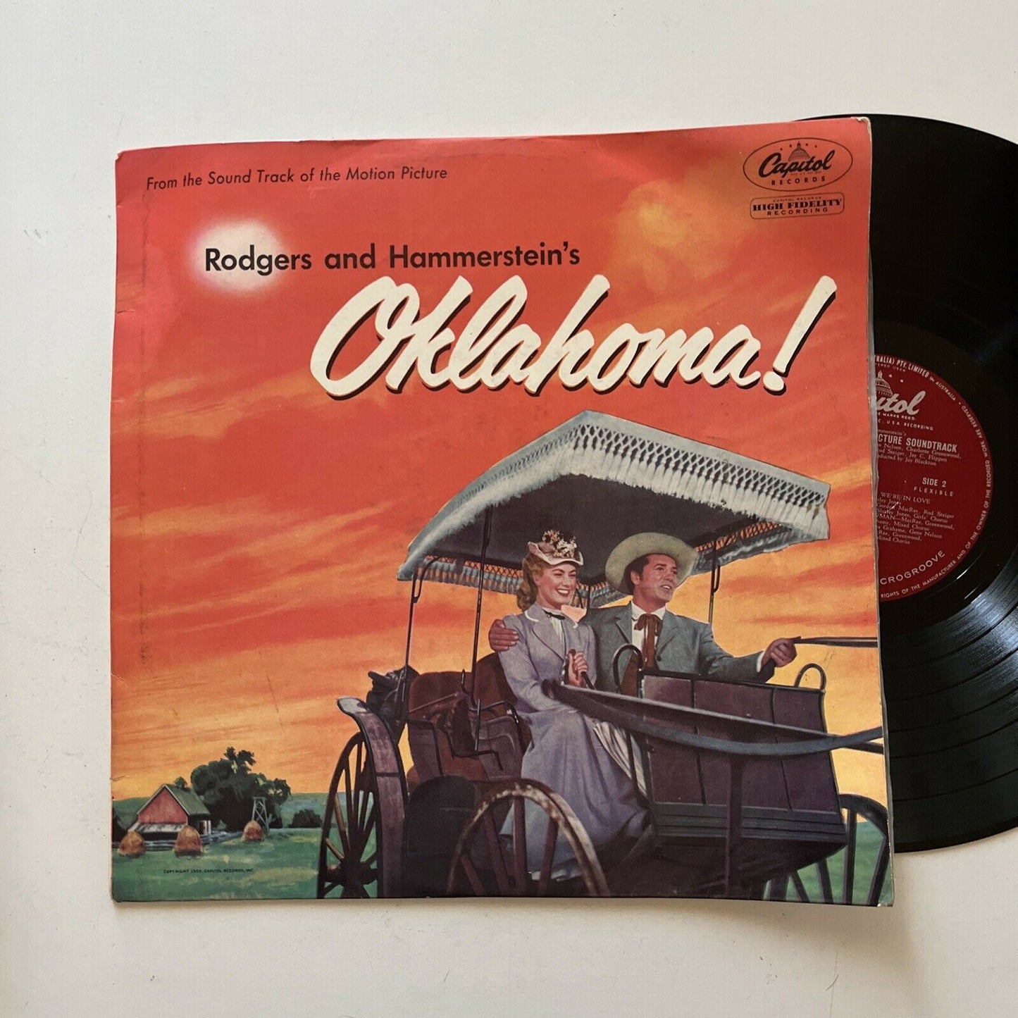 Rodgers And Hammerstein's Oklahoma! Soundtrack (Vinyl, 1956)