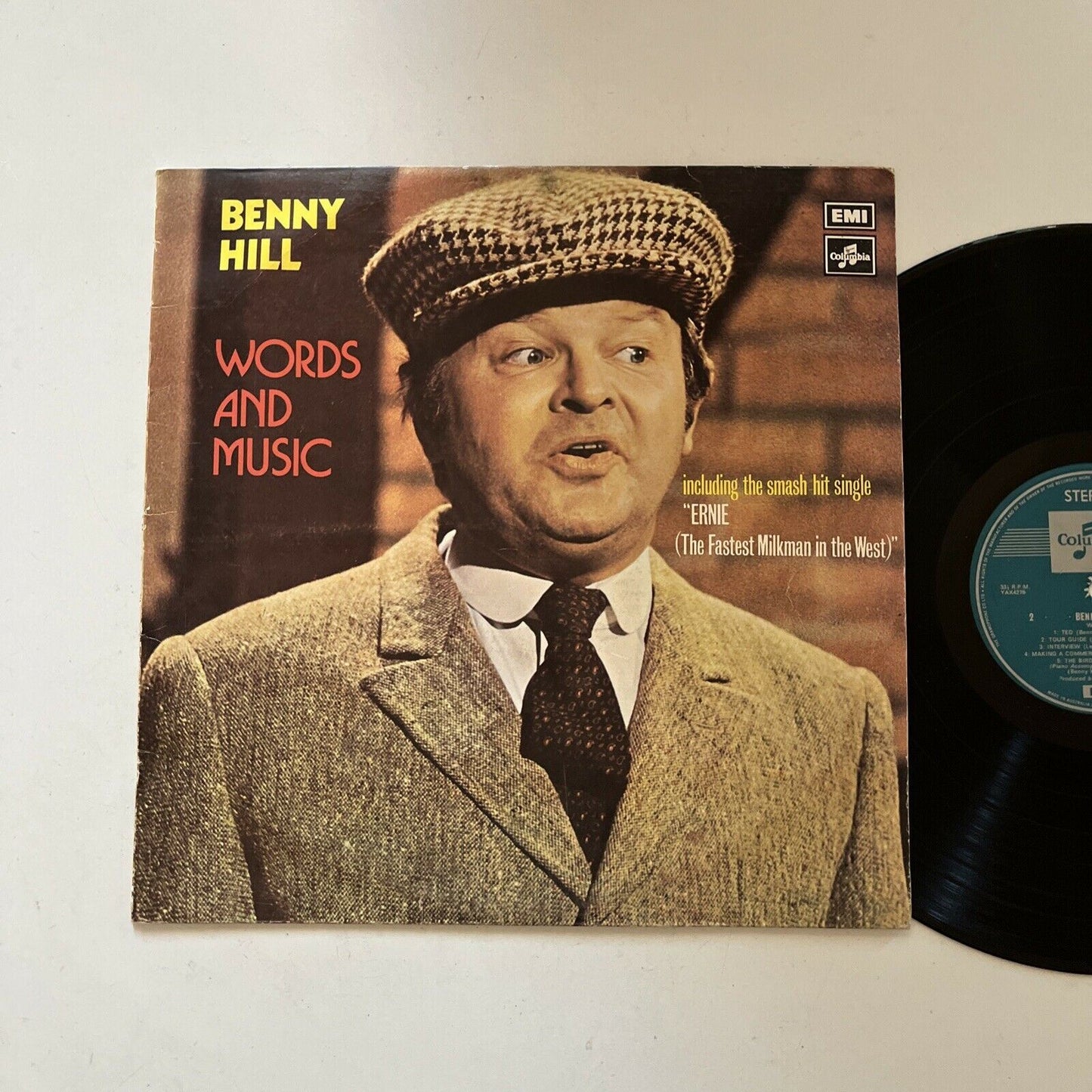 Benny Hill - Words And Music (Vinyl, 1971)