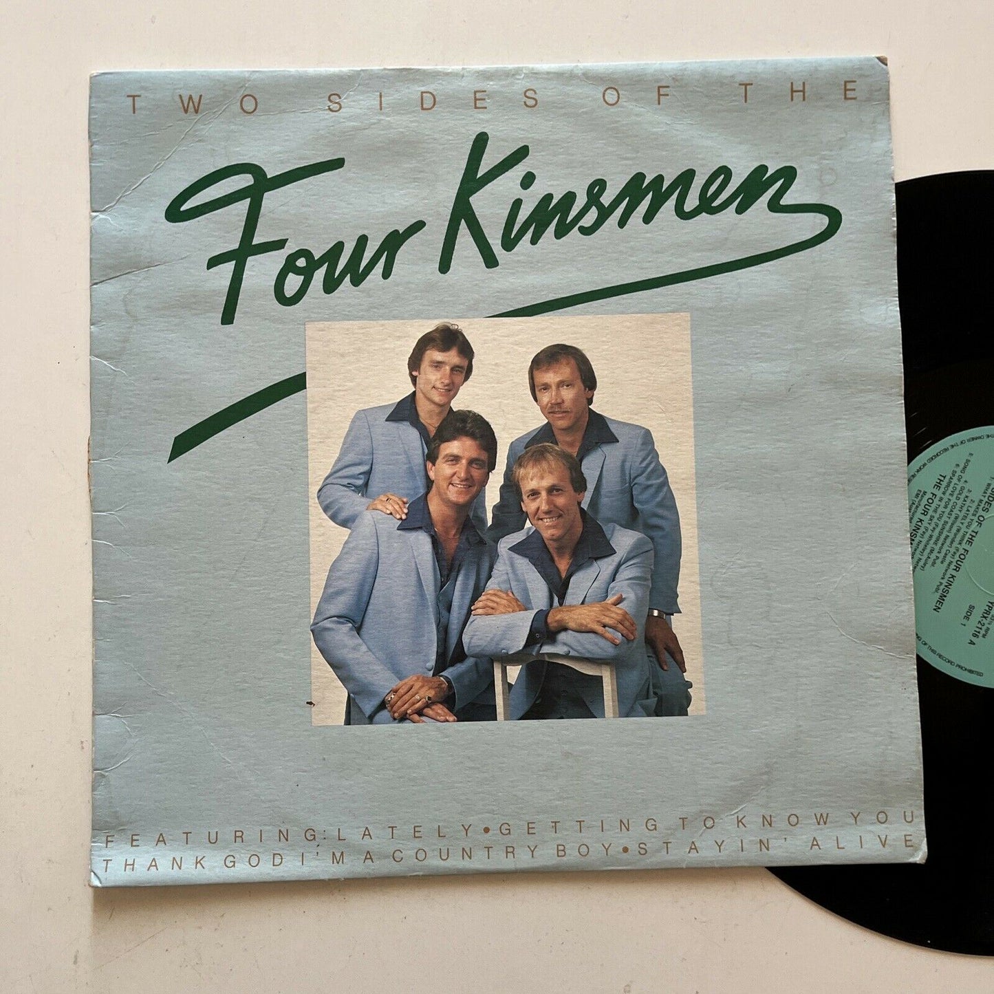 *Autographed* The Four Kinsmen - Two Sides Of The Four Kinsmen (Vinyl, 1983)