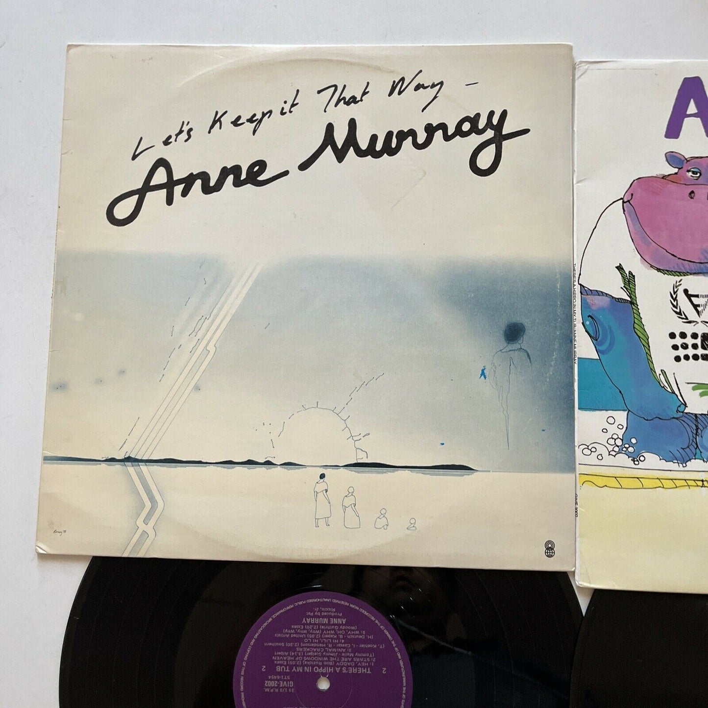 Anne Murray - Let's Keep It That Way / There's A Hippo In My Tub (Vinyl, 1978)