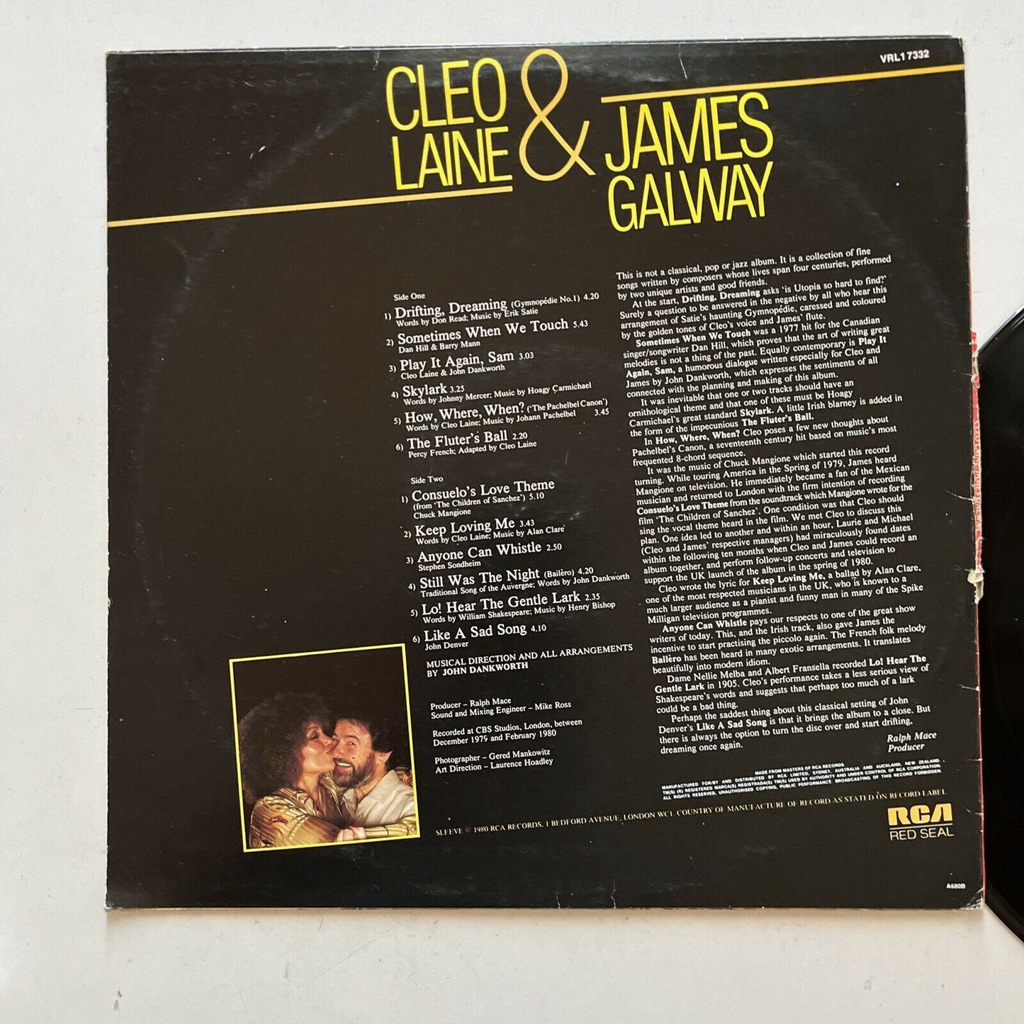 Cleo Laine & James Galway - Sometimes When We Touch (Vinyl, 1980)