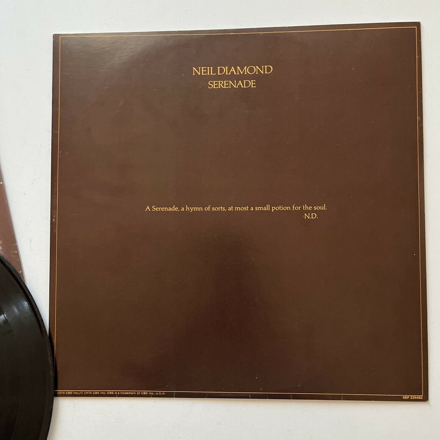 Neil Diamond - Serenade (Vinyl, 1974)