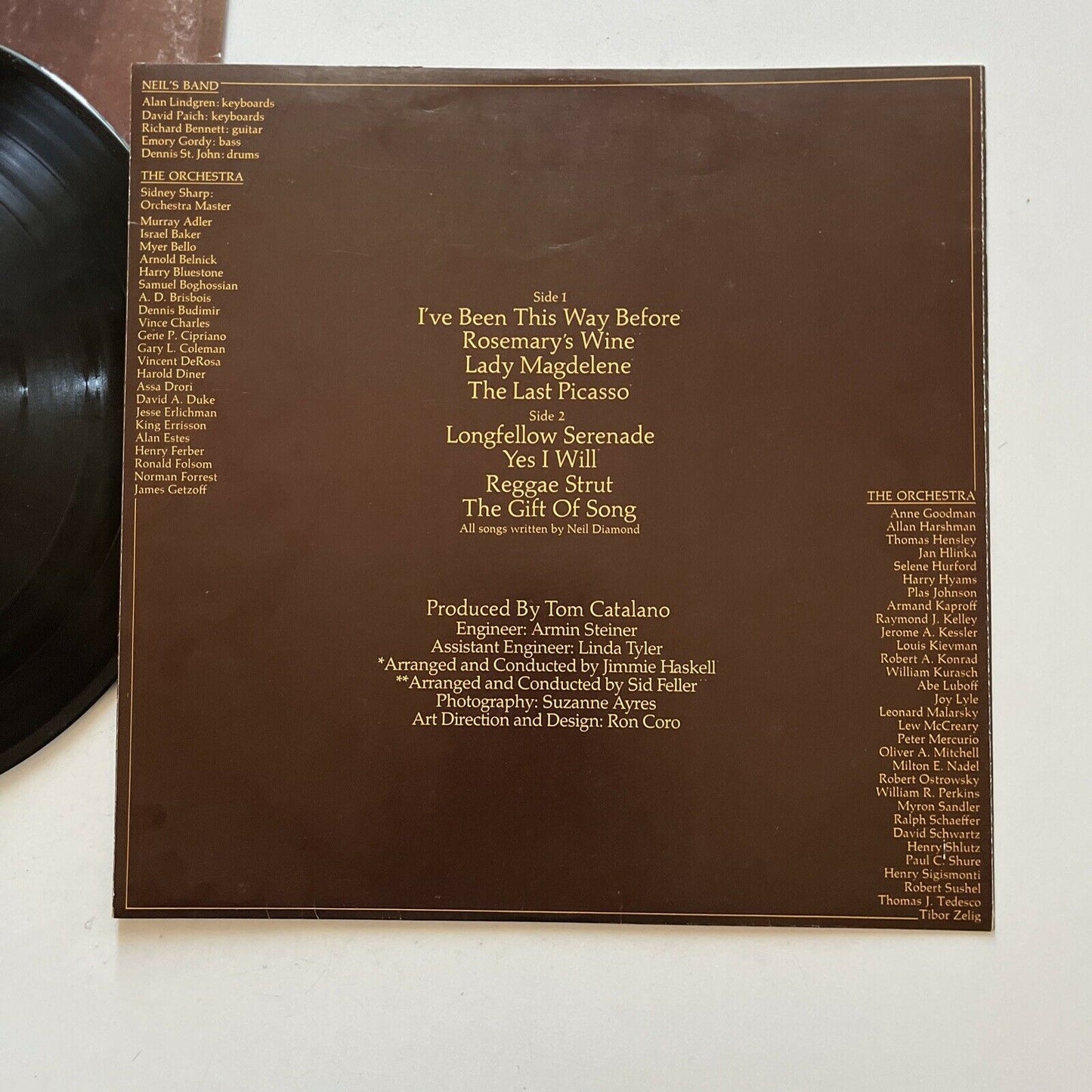 Neil Diamond - Serenade (Vinyl, 1974)