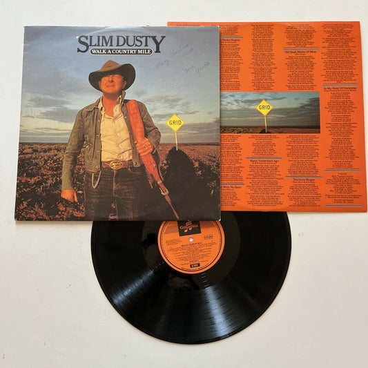 Slim Dusty - Walk A Country Mile (Vinyl, 1979)