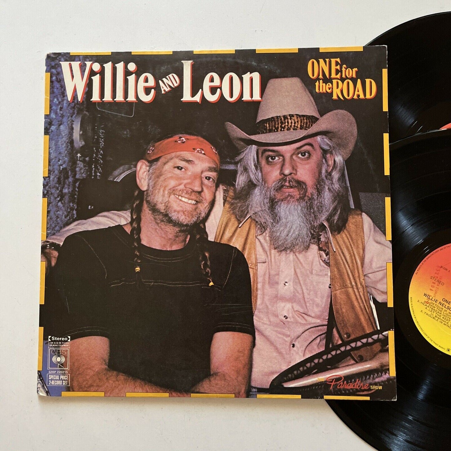 Willie Nelson & Leon Russell - One For The Road (Vinyl, 1979, 2-LP)