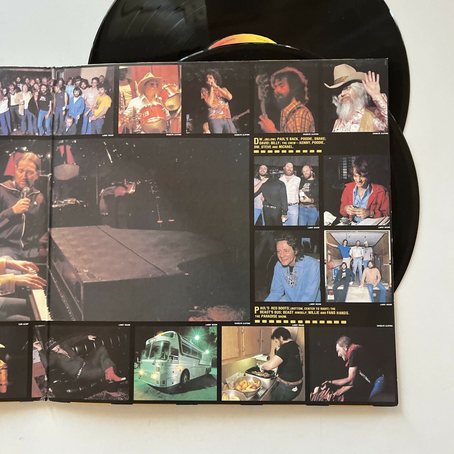 Willie Nelson & Leon Russell - One For The Road (Vinyl, 1979, 2-LP)