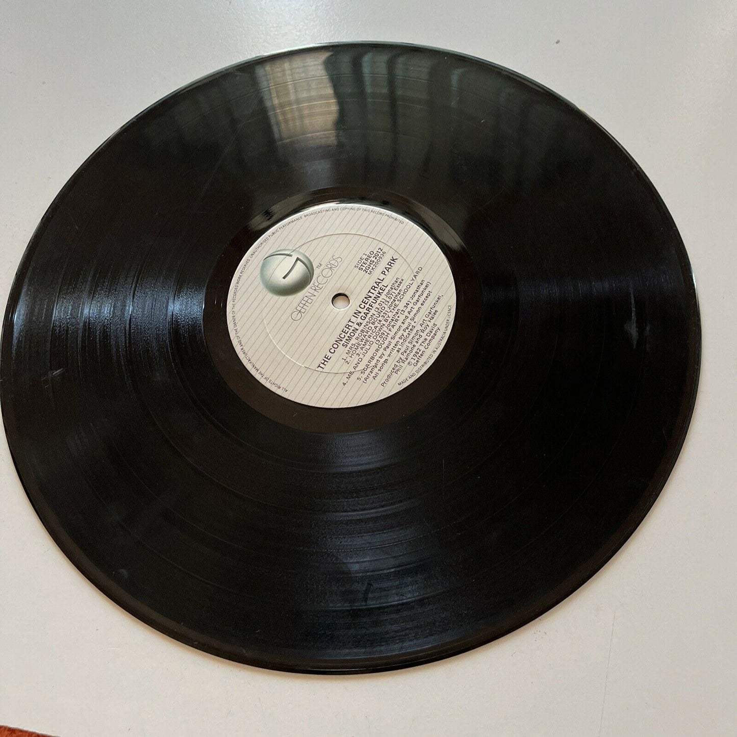Simon & Garfunkel - The Concert In Central Park (Vinyl, 1982) *No Cover*