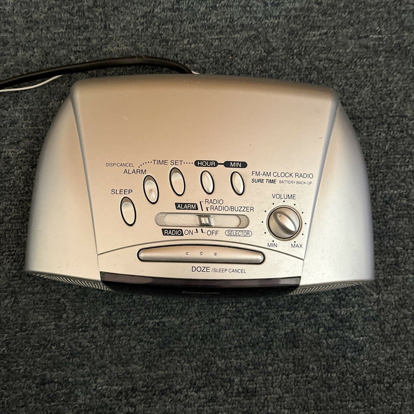 Panasonic RC-700 Alarm Clock FM/AM Radio