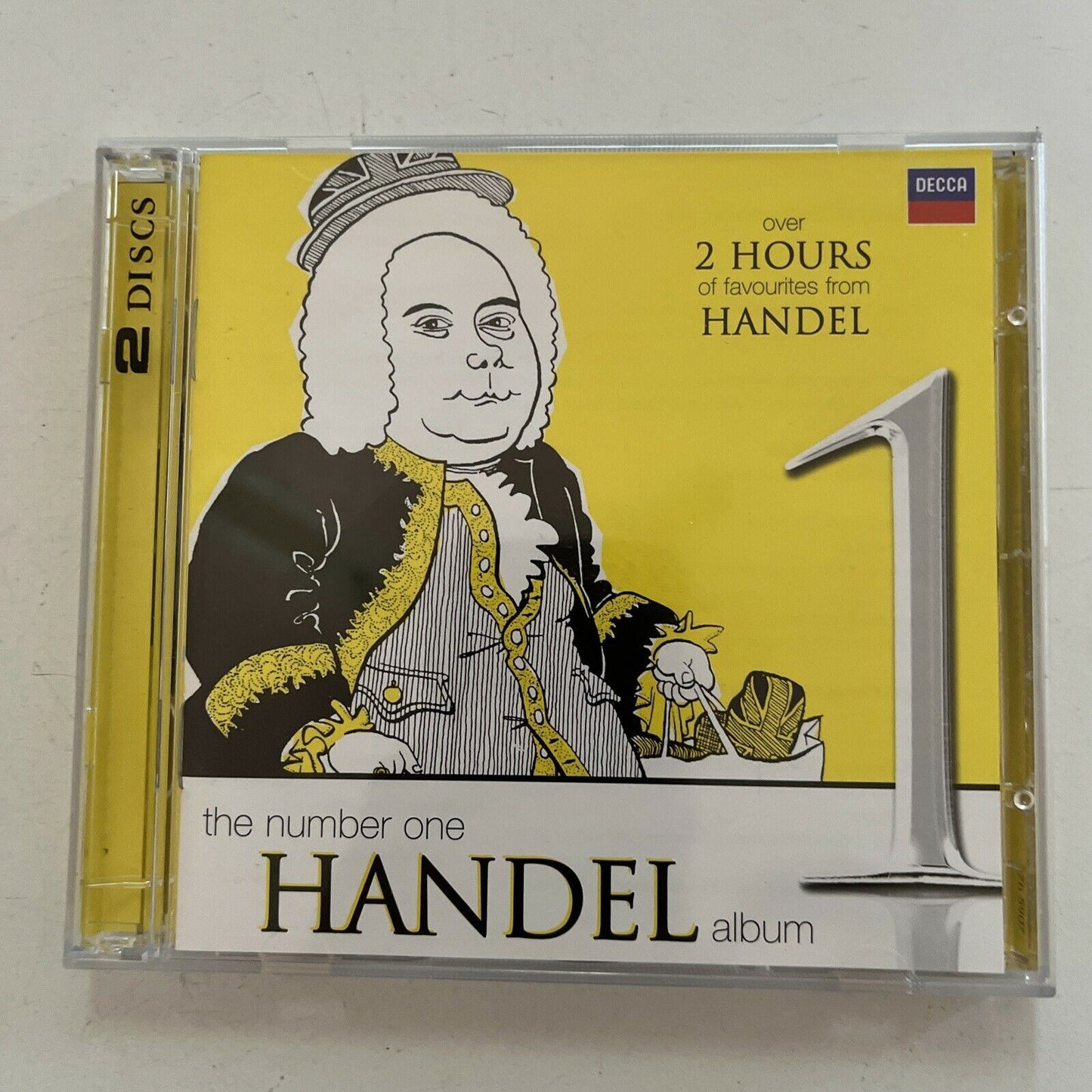 Handel : The Number One Album - Over 2 Hours Of Handel (CD, 2000, 2-Disc)