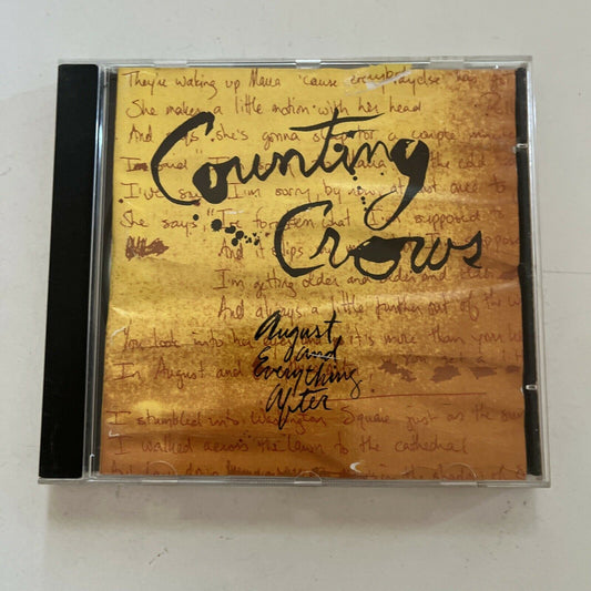 Counting Crows - August and Everything After (CD, 1993)