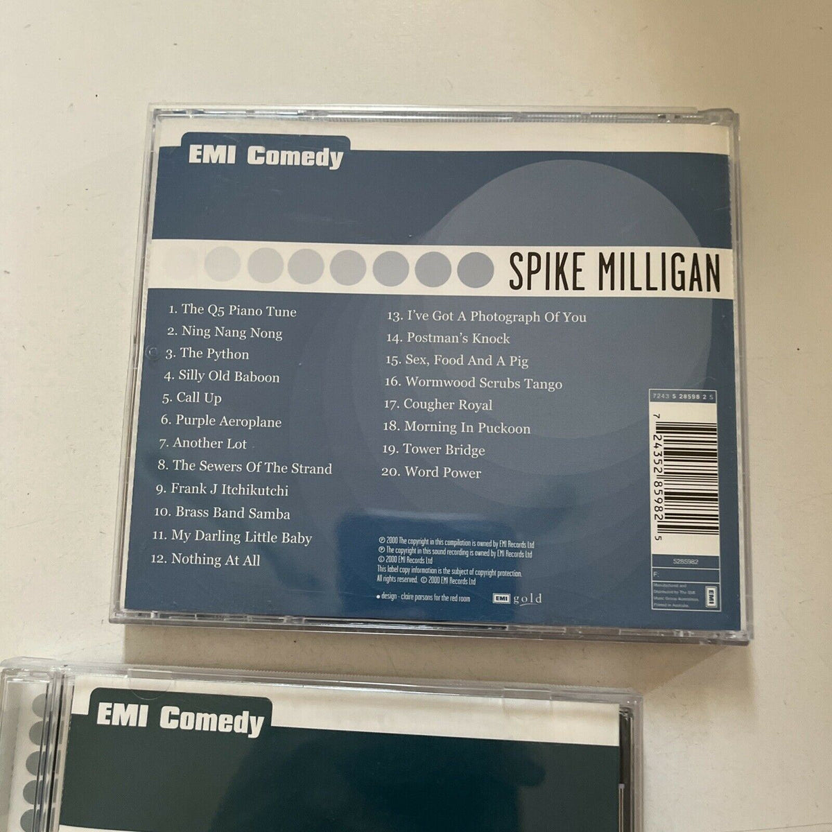EMI Comedy: Spike Milligan & The Goons (CD, 2000, 2-Disc)