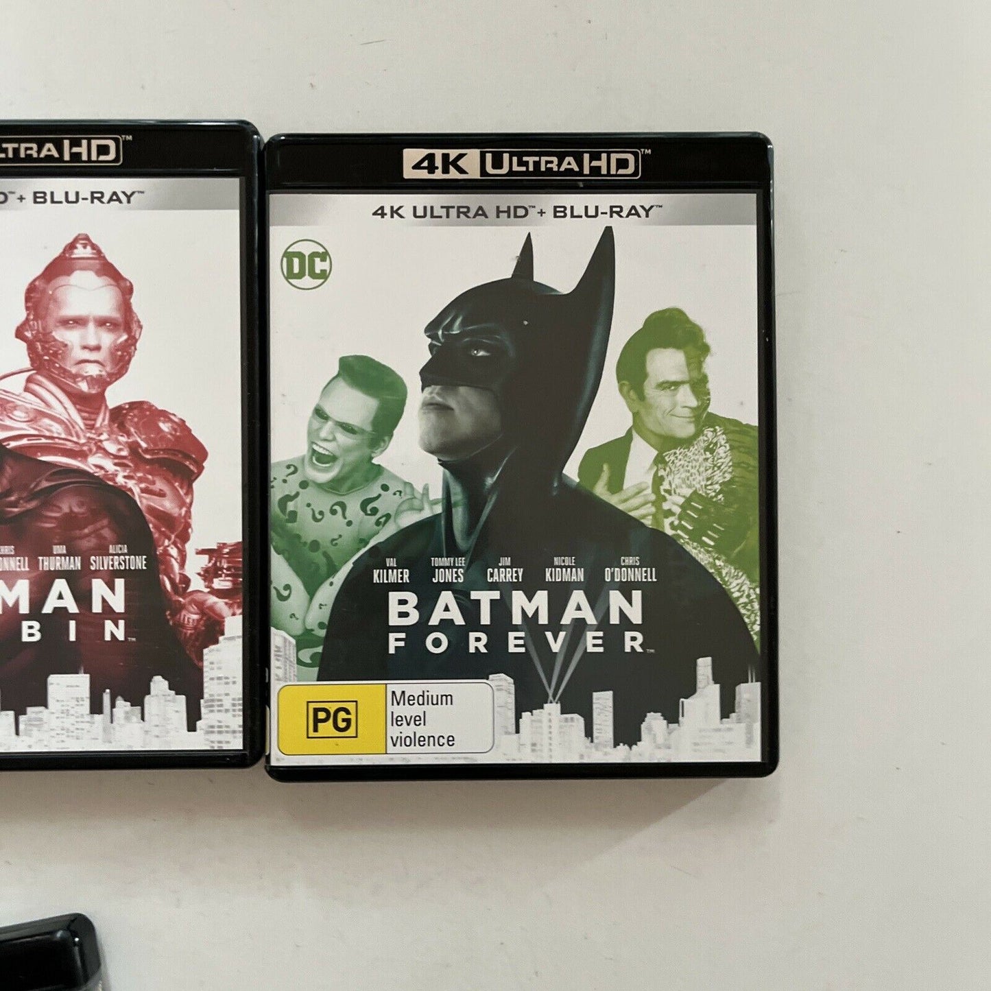 Batman: 4-Film Collection 1989-1997 (4K Ultra HD, Blu-ray, 1997, 8-Disc) RegionB