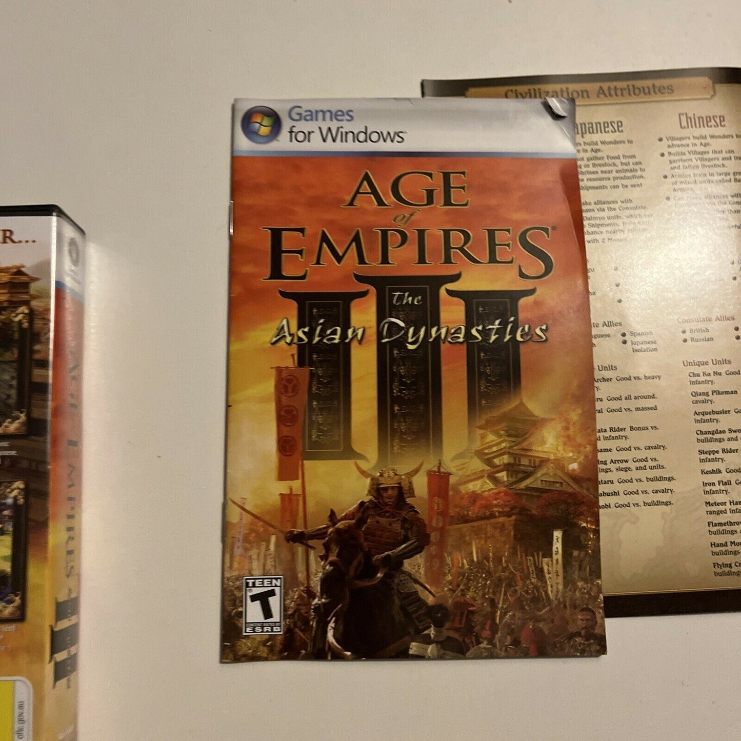 Age of Empires III: The Asian Dynasties Expansion for PC