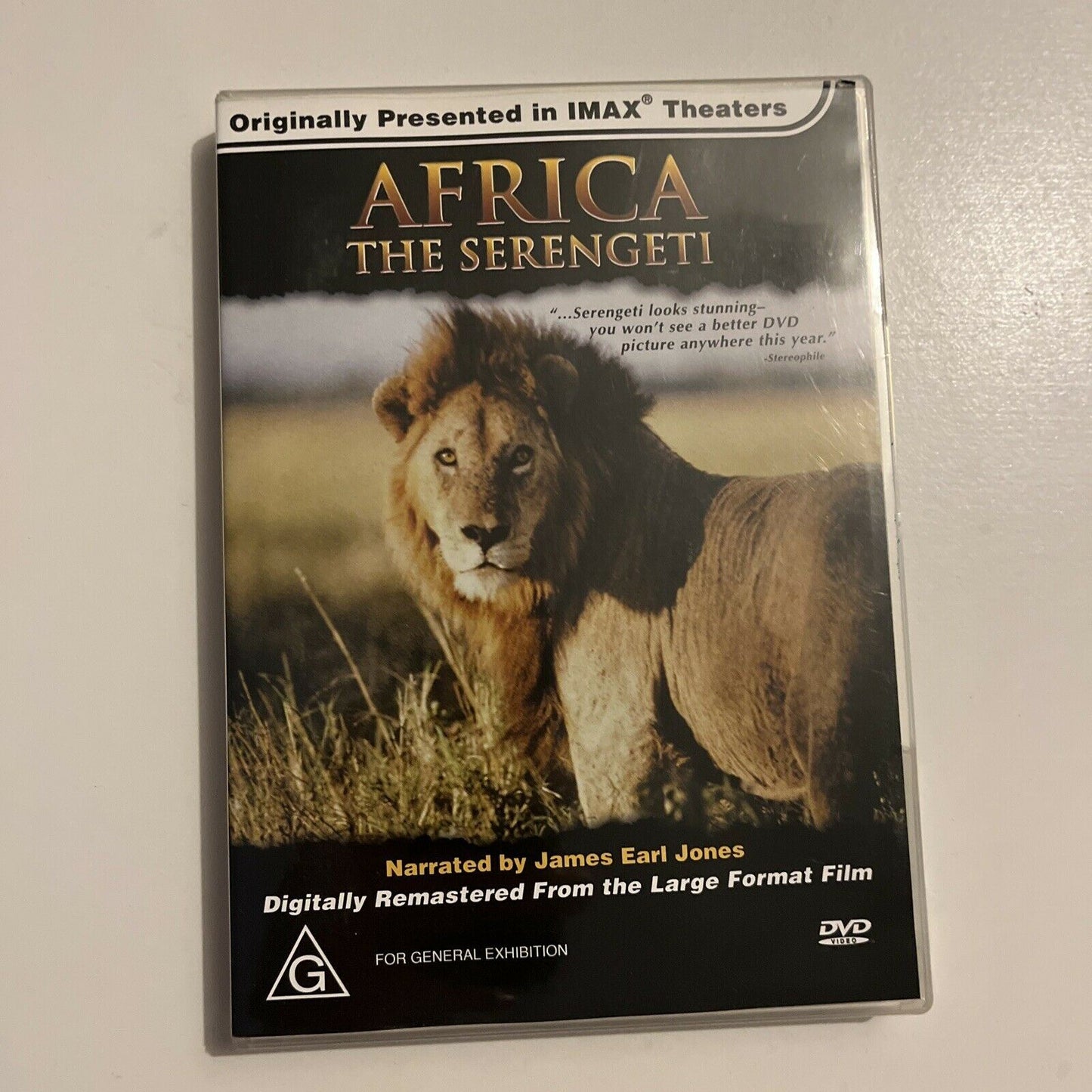 IMAX: Africa - The Serengeti (DVD, 2001) James Earl Jones. Region 4