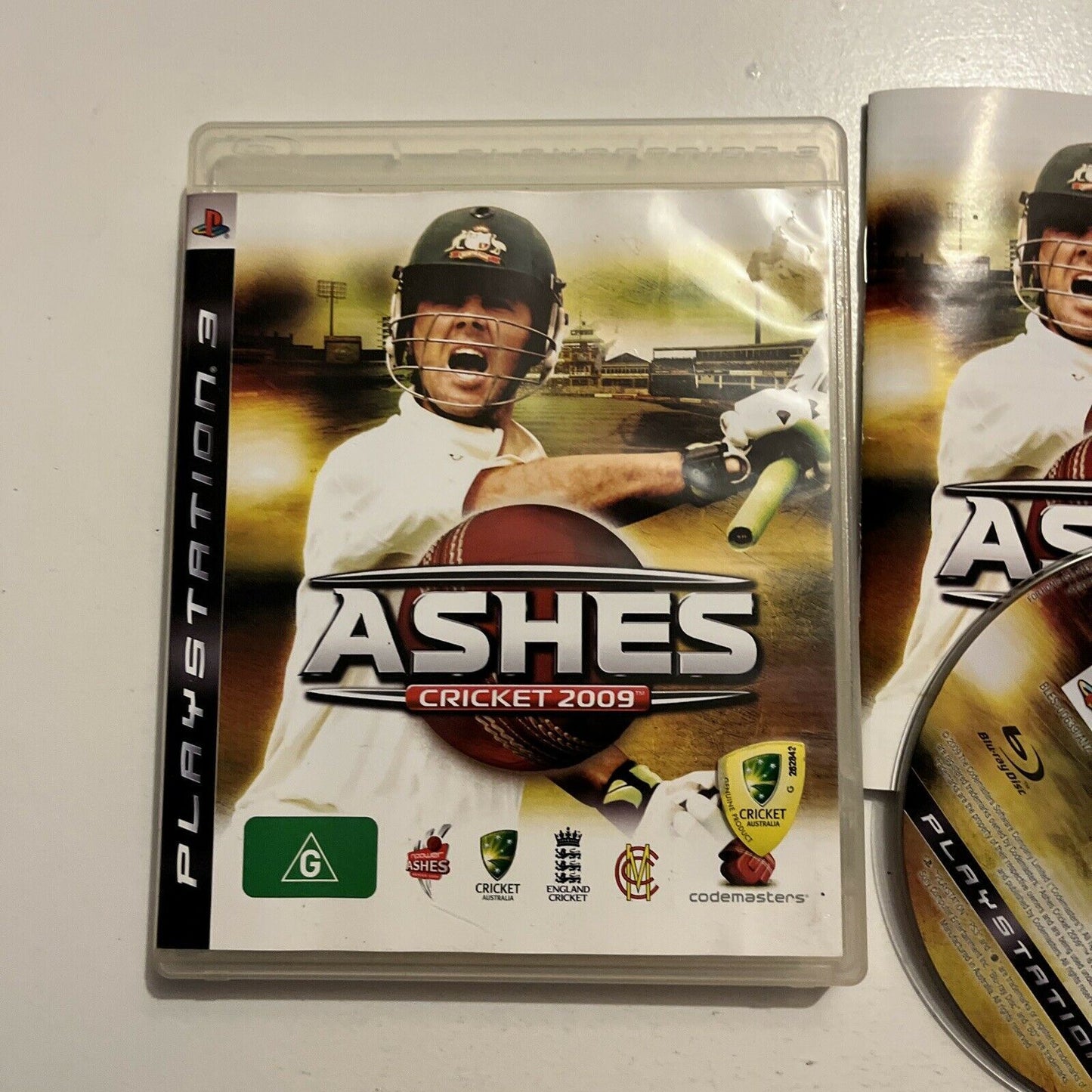 Ashes Cricket 2009 - PS3 - PlayStation 3 - Inc Manual