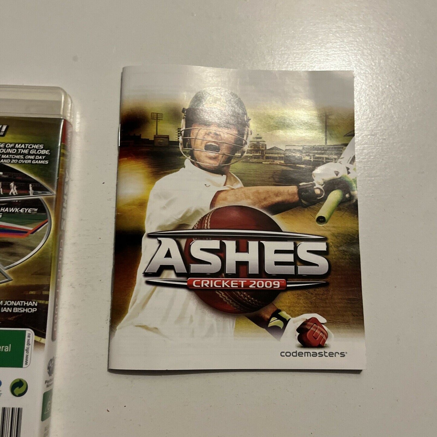 Ashes Cricket 2009 - PS3 - PlayStation 3 - Inc Manual