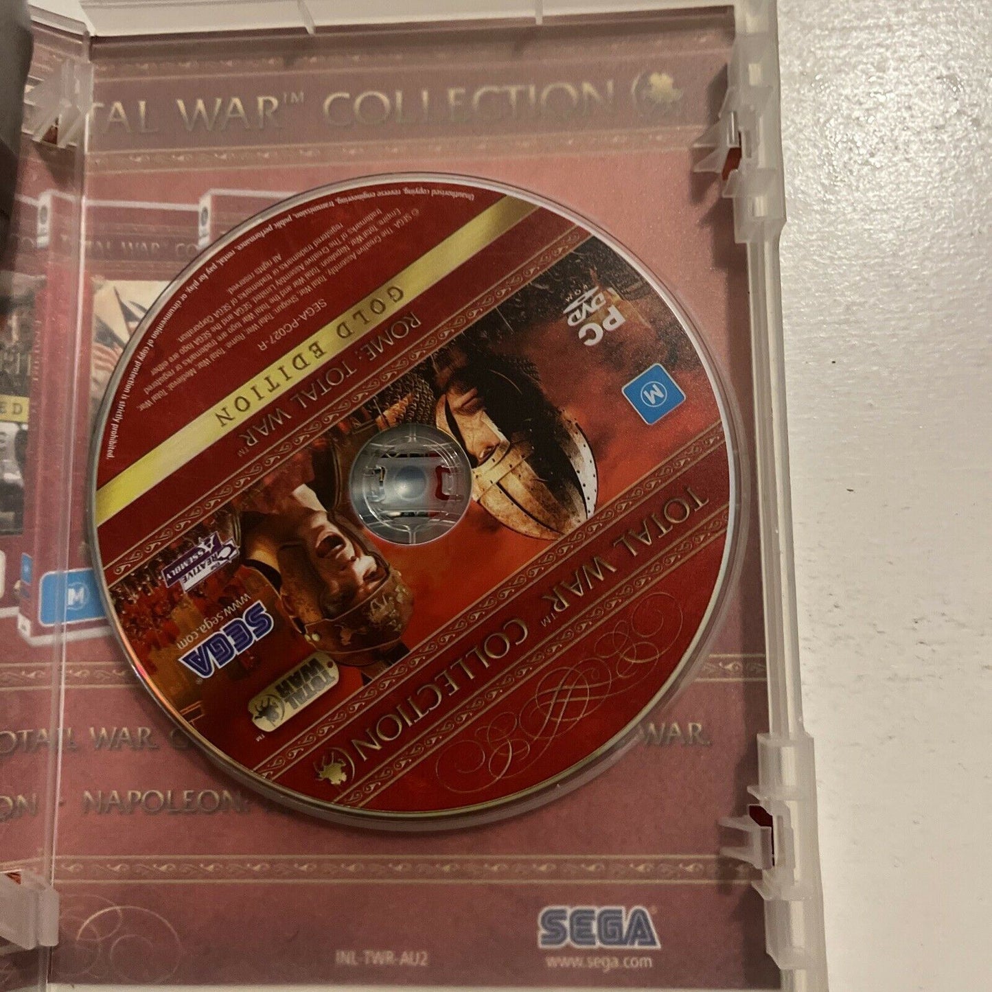 Rome : Total War Gold Edition & Barbarian Invasion Expansion (PC DVD Rom, SEGA)