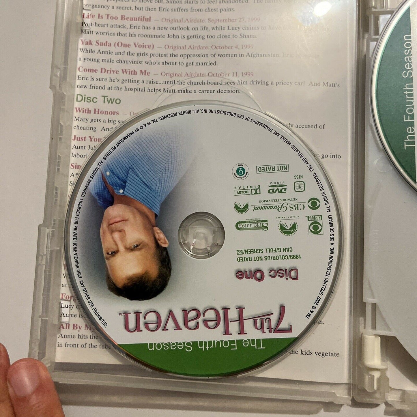 7th Heaven: Season 4 (DVD, 2000, 6-Disc) Region 1