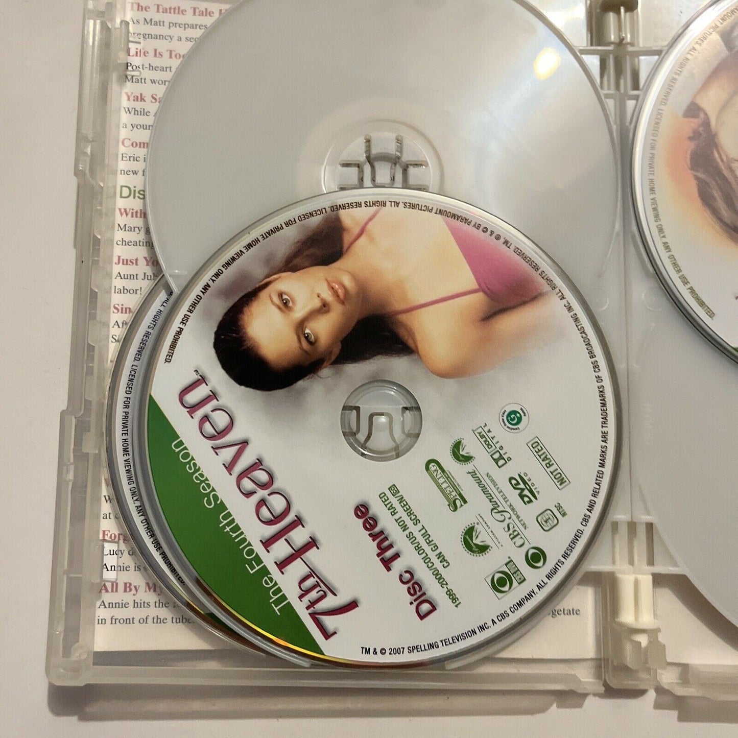 7th Heaven: Season 4 (DVD, 2000, 6-Disc) Region 1