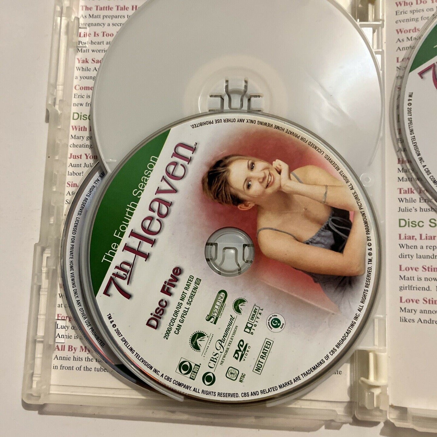 7th Heaven: Season 4 (DVD, 2000, 6-Disc) Region 1