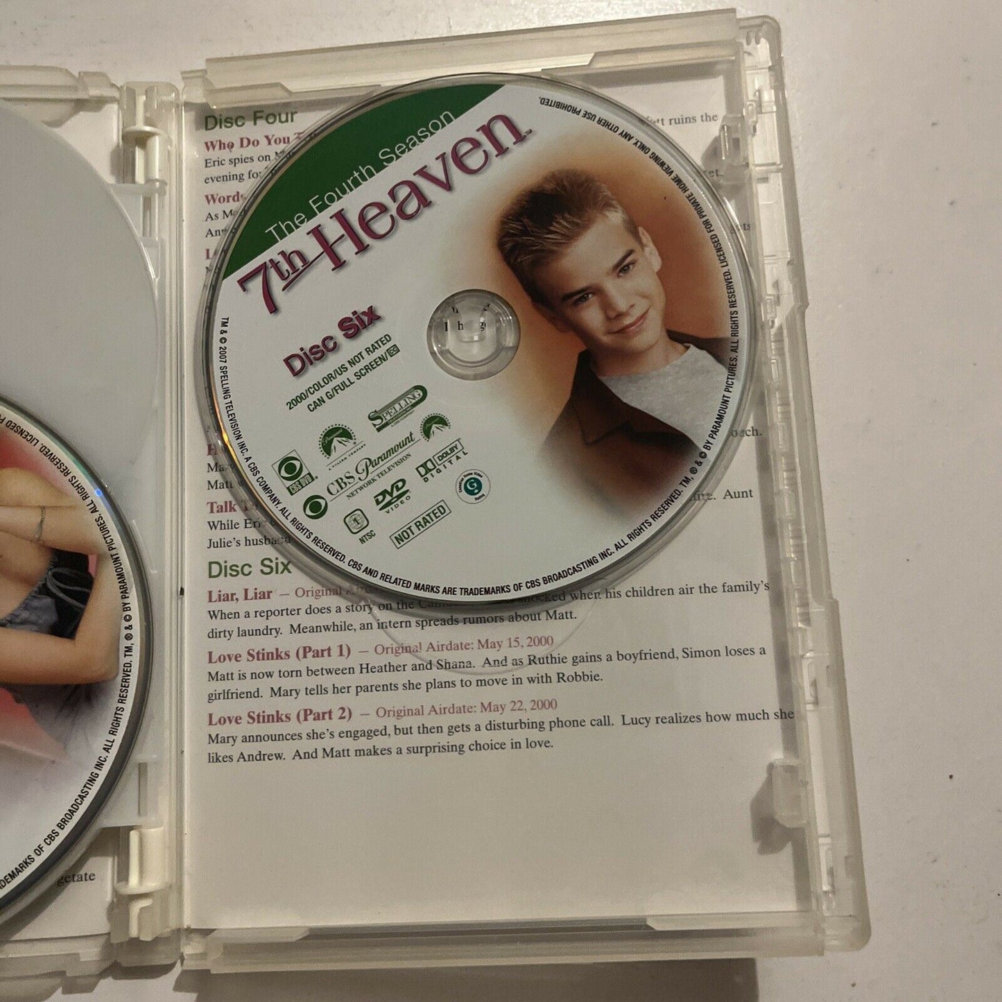 7th Heaven: Season 4 (DVD, 2000, 6-Disc) Region 1