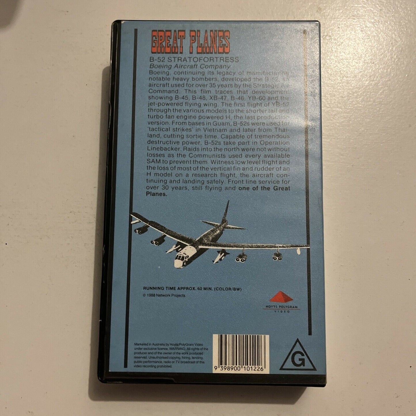 Great Planes: B-52 Stratofortress (VHS, 1988) PAL