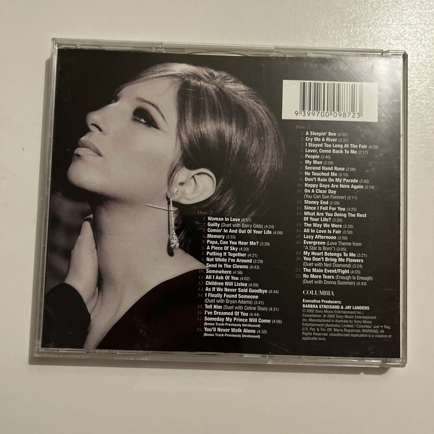 Barbra Streisand - The Essential Collection (CD, 2002, 2-Disc)