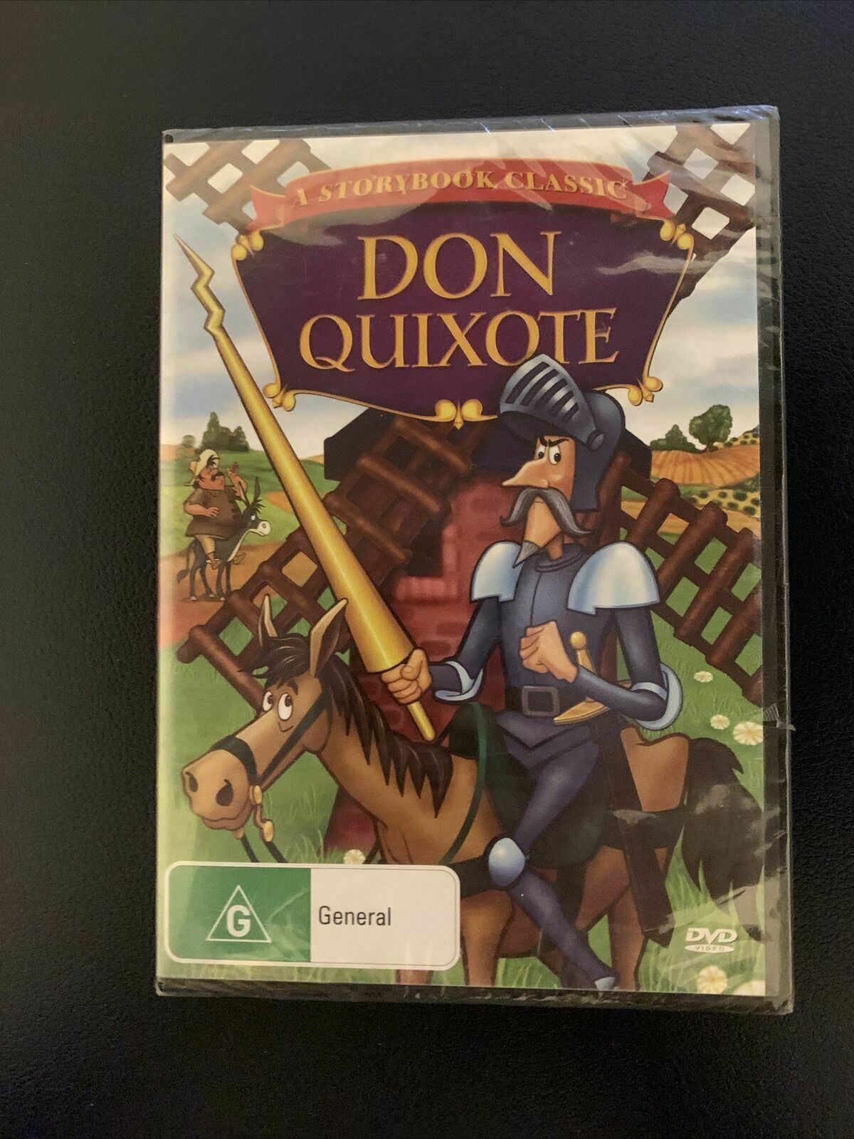 *New Sealed* Don Quixote: A Storybook Classic DVD All Regions