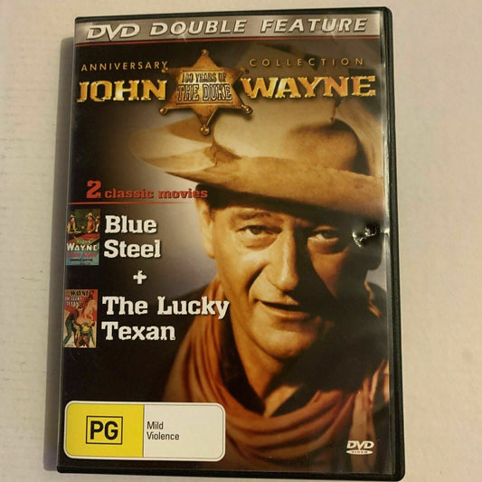 Blue Steel / The Lucky Texan DVD - John Wayne. All Regions