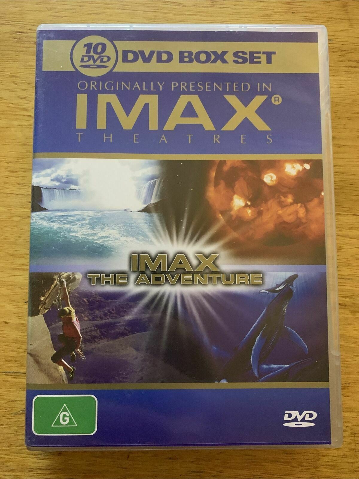 IMAX The Adventure 10x DVD Box Set Originally Presented In Theatre