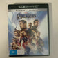 *New Sealed* Avengers Endgame (4k Ultra HD, Bluray, 2019, 3-Disc) Region Free