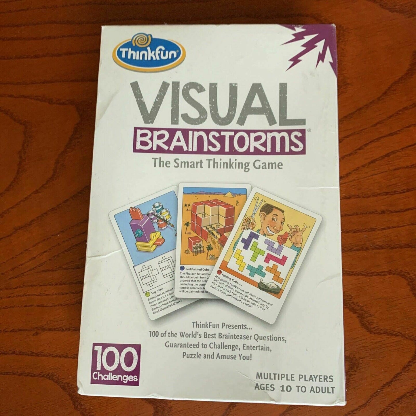 *New Sealed* ThinkFun Visual Brainstorms - The Smart Thinking Game - Card Game